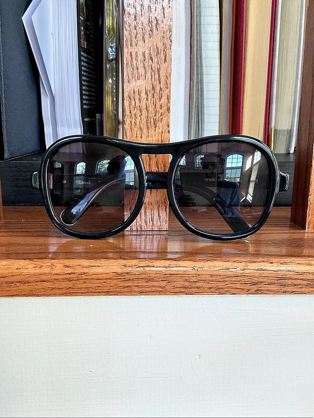 Chloé Marlow Oversized Square Sunglasses CE720S Marlow CE720S Black Oversized